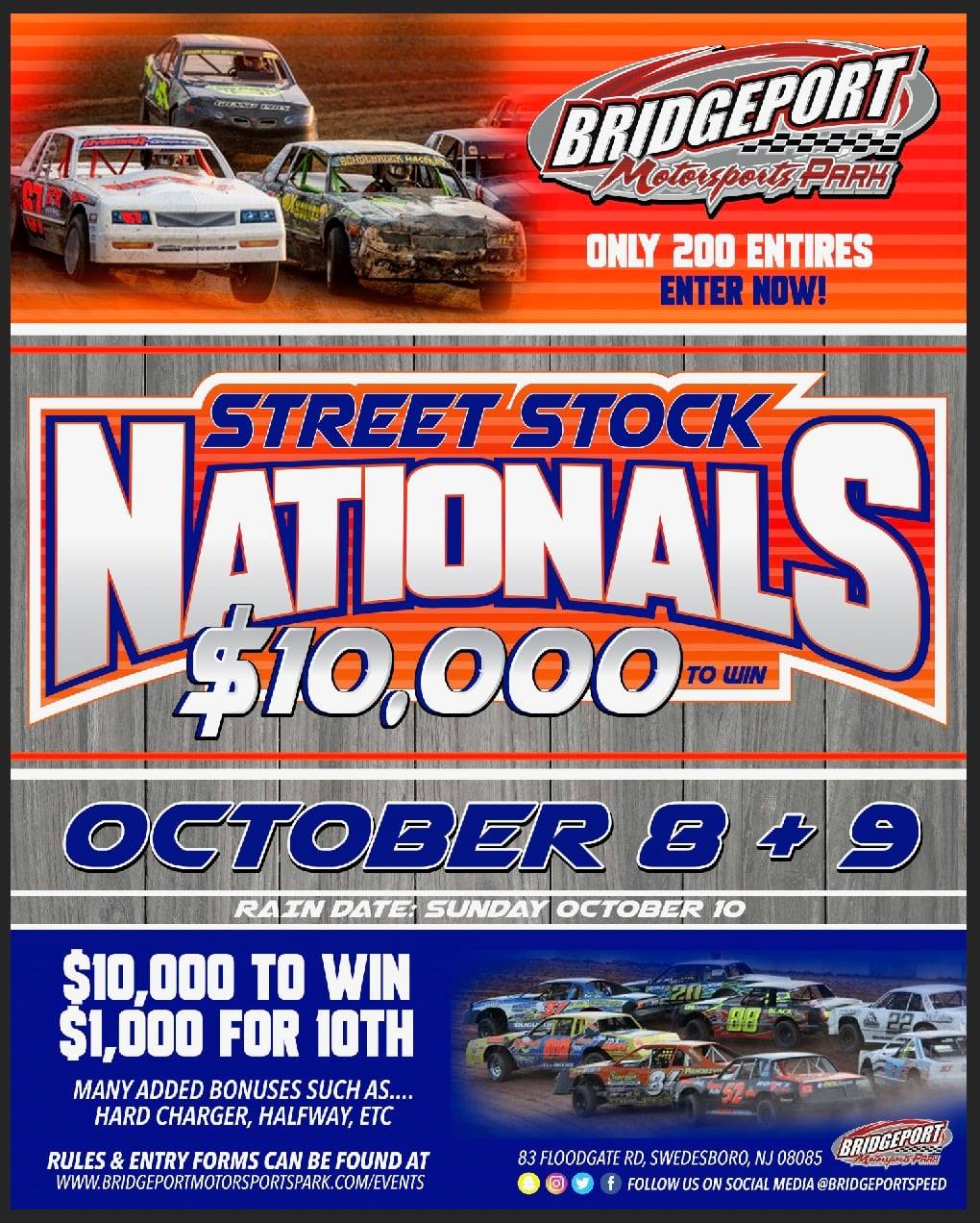 Bridgeport Motorsports Park Announces the Inaugural Street Stocks