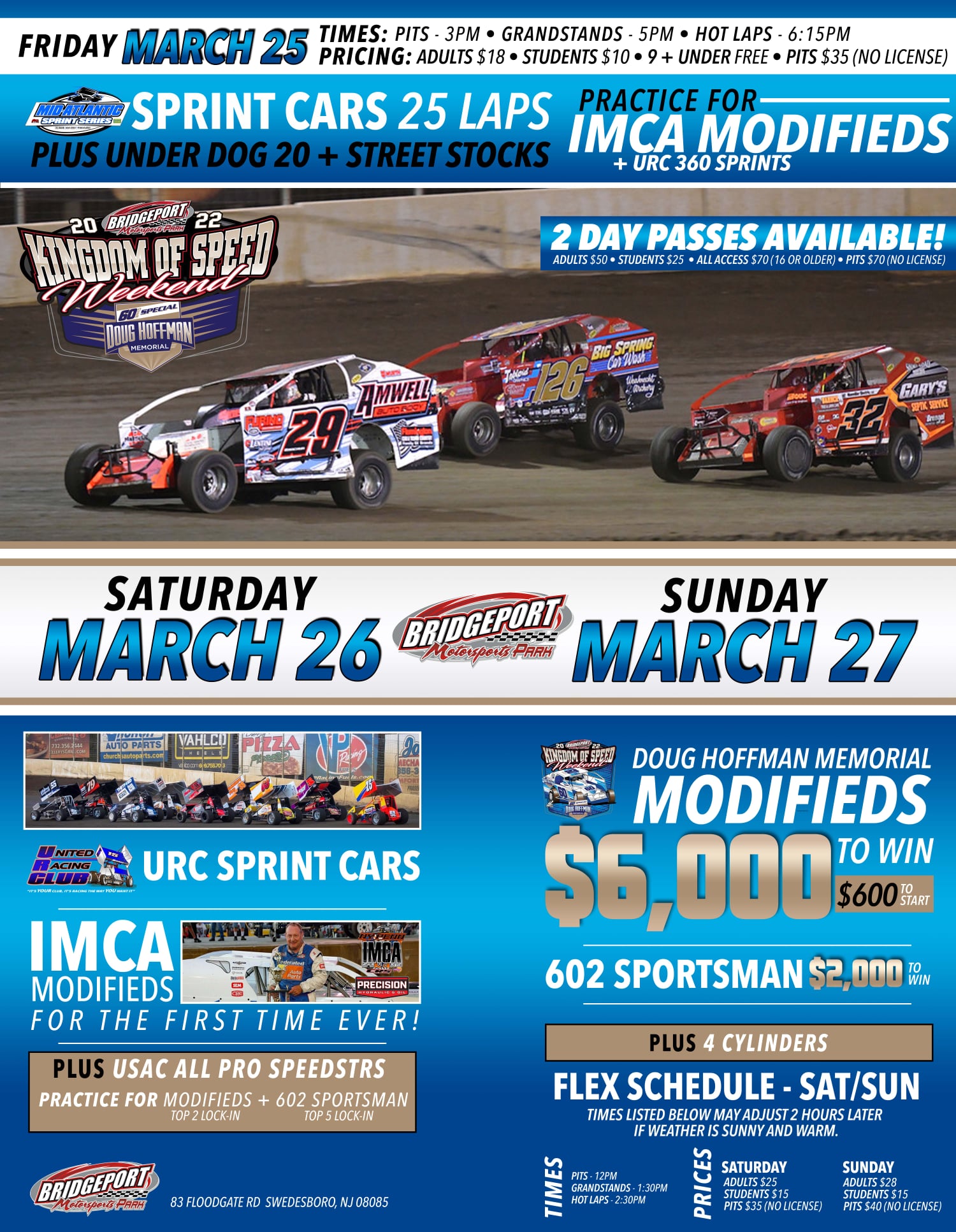 Kingdom of Speed/Doug Hoffman Memorial is Just One Month Away ...